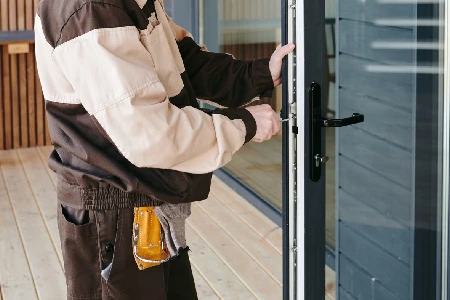 Cleaning And Polishing Glass Door Installation in Cocoa, FL